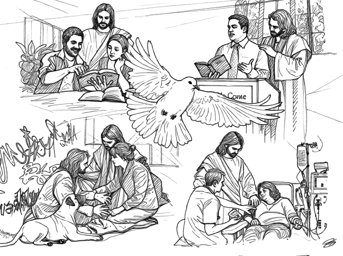 La grande mission — à colorier