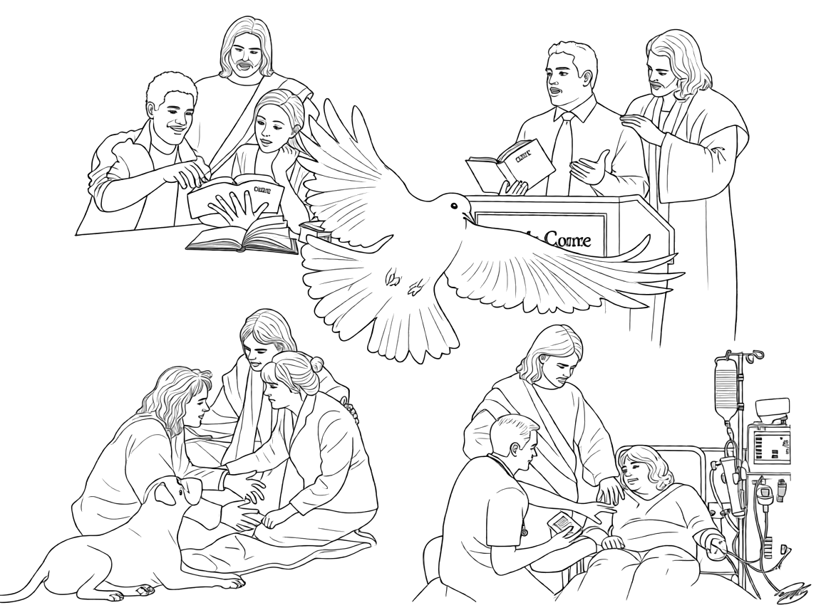 De l'autel à la mission — à colorier